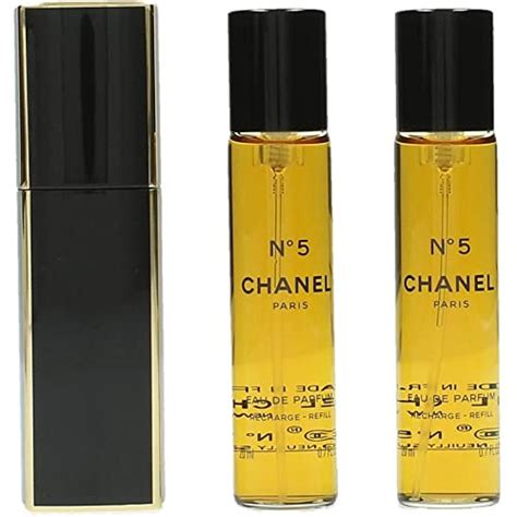 chanel no 5 l eau purse spray|chanel no 5 purse refills.